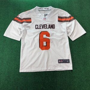 Cleveland White and Orange Men's Shirt